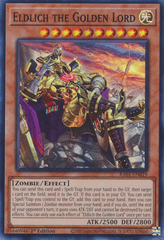Eldlich the Golden Lord - (Alternate Art) - RA01-EN019 -  Super Rare - 1st Edition